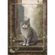 DUTCH LADY DESIGNS GREETING CARD Cats 3